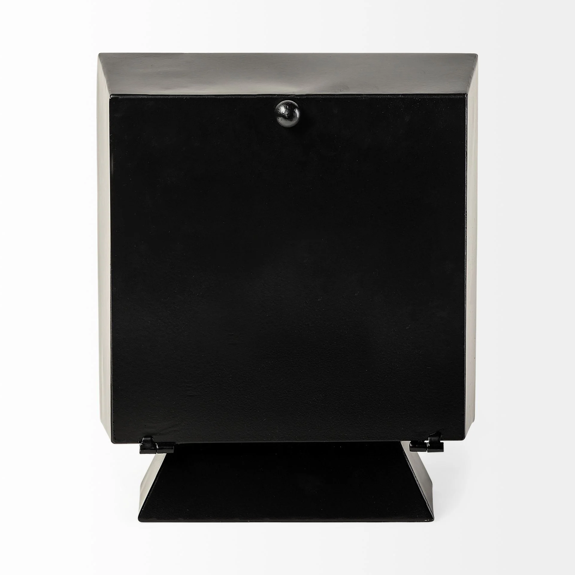 11" Black Fabric Table Clock - Image 5