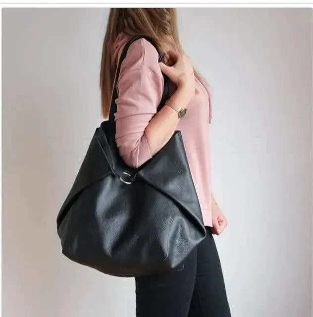 Chic Leather Tote Handbags - Image 7