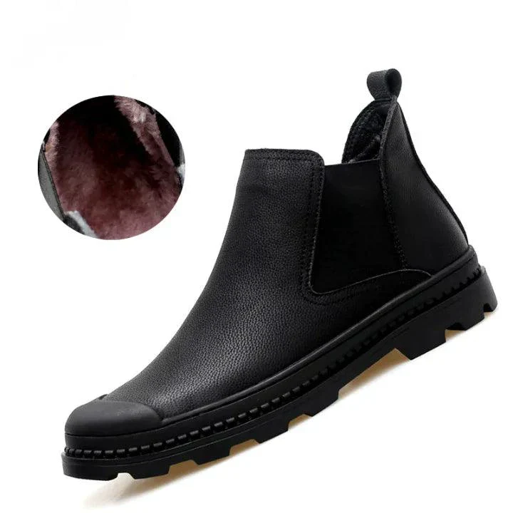 Cozy Leather Footwear - Image 28