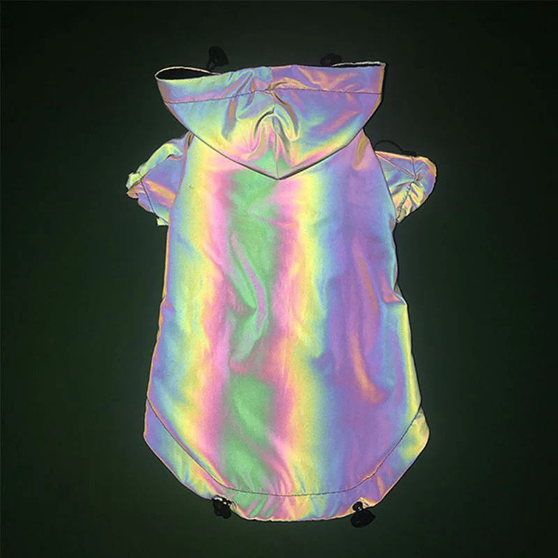 Fashion Pet Clothes Flashing Dogs Hoodie Jacket Reflective Clothing for Small Medium Large Dogs Jacket Clothing Pet Costume - Image 3