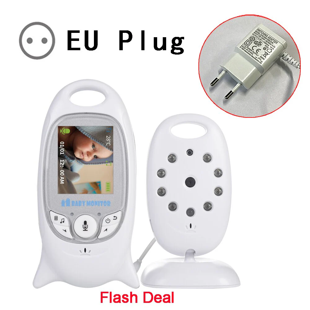 VB601 Baby Monitor 2 inch BeBe Baba Electronic Babysitter Radio Video Nanny Camera Night Vision Temperature Monitoring 8 Lullaby - Image 8